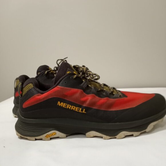 MERRELL MOAB SPEED HIKING SHOES MENS 13 ORANGE | YELLOW | GREY main image 7